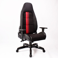 Chaise de jeu inclinable en cuir suédé pour joueurs PC, dossier en mousse 30D blanche, chaise de gaming en gros
