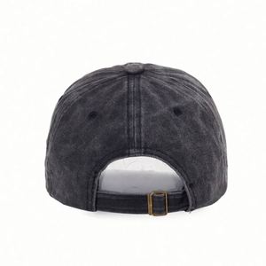 Casquette de baseball vintage non structurée en coton lavé rose à 6 panneaux personnalisable pour la vente en gros - Product Image 6