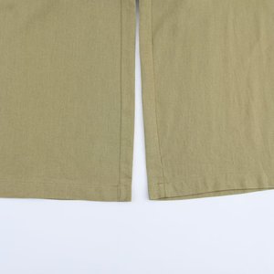 <span class=keywords><strong>Pantaloni</strong></span> a gamba larga in <span class=keywords><strong>lino</strong></span> a vita media MYST&ZA da <span class=keywords><strong>donna</strong></span>, nuovo stile estivo 2025, alla moda, casual e versatili 4745024 - Product Image 5