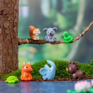 Mini animaux Kits d'ornements miniatures Figurines d'animaux minuscules Mini animaux en résine - Product Image 3