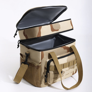 Picnic Thermal Pack Double Layer 18L Insulated Outdoor Camping Cooler Bag With Shoulder Strap Camouflage Design - Product Image 3