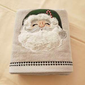 <b>Christmas</b> Party Favor <b>Towel</b> Custom Logo Cotton Embroidered Holiday Gift Kitchen <b>Hand</b> Face Bath Hotel Spa Decorative Set - Product Image 6