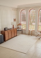 Tapis pelucheux moderne fait à la main tressé doux pour machine pour les centres de villégiature ou à la maison