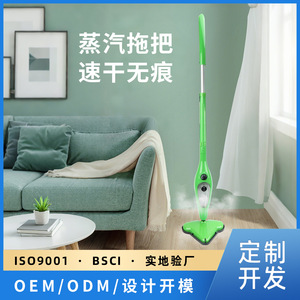 Steam <b>Mop</b> Cleaner Electric Triangular Chassis Detachable 301ml 500ml Water Tank USB Power European American Standards - Product Image 5