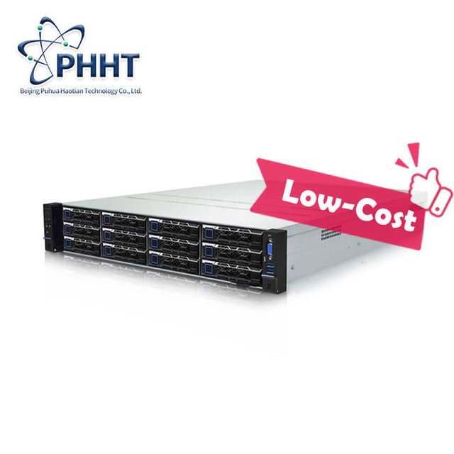 Affordable 2U Rack Server Computer with Dual Intel CPUs AI Computing GPU Acceleration Data Center Deployment Refurbished Server