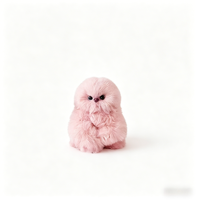 Peluche Électrique Super Douce Hibou Timide Mirumi, Pendentif de Sac, Recharge USB, Peut Chantier, Se Tourne la Tête, Anti-Stress, Transfrontalier