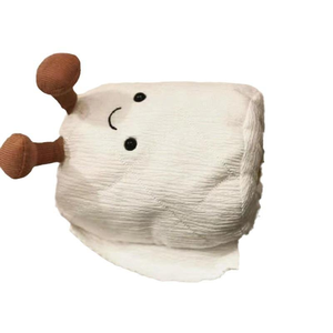 Peluche en forme de rouleau de papier toilette, décoration amusante pour salle de bain, poupée suspendue en mousse, cadeau fantaisie, rembourrée en mousse, 31-50 cm, 8-13 ans - Product Image 4