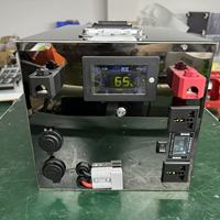 Batterie LiFePO4 personnalisée OEM 48V 60V 72V 80Ah-150Ah de qualité A avec boîtier JBD BMS Bluetooth pour tricycle, camping-car, camping, bateau, yacht