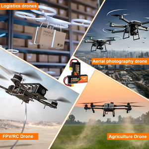 내구성 2S1P <span class=keywords><strong>7.4V</strong></span> <span class=keywords><strong>1500mAh</strong></span> 리튬 폴리머 UAV 무인 항공기 배터리 팩 - Product Image 5