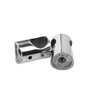 الفولاذ المقاوم للصدأ inox 304 316 تركيب قضبان للشرفة درابزين عبر قضيب شريط حامل اكسسوارات ل درابزين درج - Product Image 1