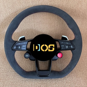 Volant <span class=keywords><strong>de</strong></span> direction en Alcantara pour <span class=keywords><strong>Audi</strong></span> <span class=keywords><strong>R8</strong></span>, kit <span class=keywords><strong>de</strong></span> modernisation avec commandes au volant, accessoires intérieurs, palettes <span class=keywords><strong>de</strong></span> changement <span class=keywords><strong>de</strong></span> vitesse électroniques - Product Image 1