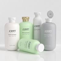 En stock – Flacon pompe rond en HDPE vert de 320 ml pour lotion, vide, pour le lavage du visage, la lotion corporelle, les soins capillaires, idéal pour les marques de salons professionnels