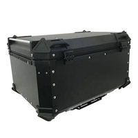 Boîte de top pour moto, boîtier en Aluminium, pour motocyclette, coffre arrière, 6,5 l