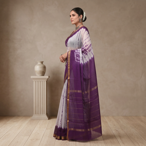 MAHESWARI SILK SHAWL SAREE - Product Image 3