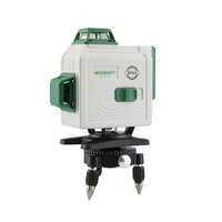 Niveau laser rotatif auto-nivelant NewBeat Battery Portable Green Beam 360 4D 16 lignes
