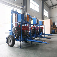 Meilleures ventes : Rig de forage de puits d'eau hydraulique de 120 m, rig de forage de puits d'eau sur roues, machine de forage de puits d'eau, rig de forage de puits d'eau pas cher