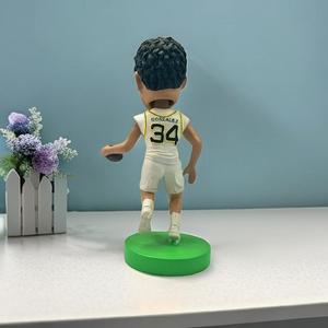 <span class=keywords><strong>Figurine</strong></span> <span class=keywords><strong>de</strong></span> football personnalisée en résine, faite à la main et peinte à la main, certifiée BSCI, pour <span class=keywords><strong>voiture</strong></span>, style bobblehead, amusante et sportive - Product Image 5