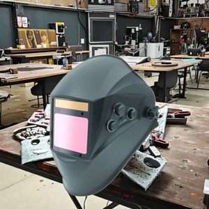 <span class=keywords><strong>Casque</strong></span> de soudage à assombrissement automatique ajusté par un bouton externe <span class=keywords><strong>Casque</strong></span> de protection par soudage laser - Product Image 5