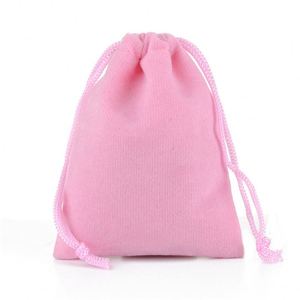 Velvet Bundle Pocket 10*12 in Stock Drawstring Storage Velvet Bag Jewelry Gift Storage Packing Pouch Earphone Storage Velvet Bag - Product Image 1