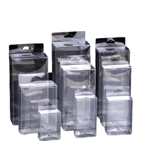 Boîtes pliables transparentes en acétate PET 0,5 mm pour bougies et autocollants