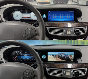 Sistema di Navigazione Auto Krando con Monitor Touch da 24.6" per <span class=keywords><strong>Mercedes</strong></span> Benz Classe S W221 2006-2013, Radio Android GPS 3.0 3.5 - Product Image 1