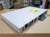 Switch Jaringan Gigabit PoE 24 Port Tersedia, Backplane 56G, Stacking 136G untuk Enterprise Campus C9200L 24P 4G, Switch Jaringan