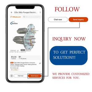 Nhà máy cung cấp trực tiếp thép không gỉ Hộp mực nóng yếu tố cắm nhiệt kiểm soát máy nước nóng Sôi - Product Image 6