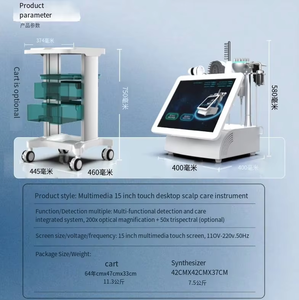 Sw Scalp Detectie-Instrument Met Bijbehorende Trolley Instrument Trolley Abs Groene Handkar - Product Image 5