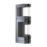Ventanas Abatibles de Alto Rendimiento con Aislamiento Térmico para Uso Residencial y Comercial, Vidrio 3i-Low-E, Marco de Aluminio