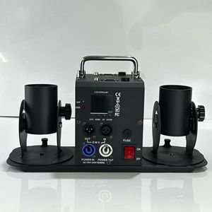 Lanzador de cañones eléctricos DMX de 2 tiros, máquinas de confeti, soplador de confeti, máquina de confeti de papel para DJ de escenario - Product Image 4