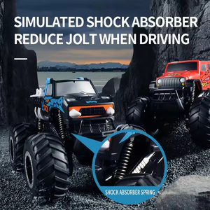 Voiture RC amphibie 4x4, véhicule tout-terrain imperméable, jouet télécommandé pour enfants - Product Image 5