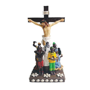 Estatua de las 7 Potencias Africanas de 12 Pulgadas, Cristo Oshun Yemaya <span class=keywords><strong>Chango</strong></span> Ogun Elegua Obatala - Product Image 1
