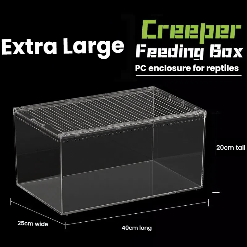 Extra-large breeding box: 40*25*20 cm