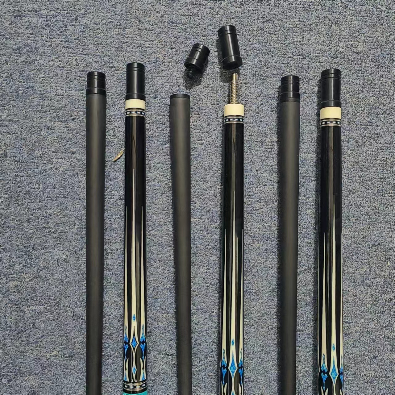 2-piece Billard Pool Cue Stick - Premium Yfen Carbon Fiber