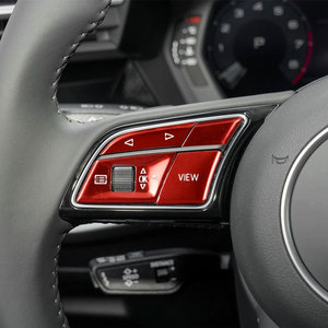 <span class=keywords><strong>2021</strong></span> <span class=keywords><strong>Audi</strong></span> <span class=keywords><strong>A3</strong></span> A4 A5 OEM accesorios interiores automotriz aleación de aluminio volante botón pegatinas Kits - Product Image 5