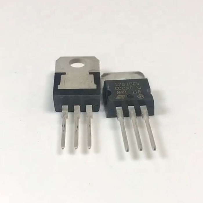 Reland Sun 10 Pezzi L7810CV Regolatore Di Tensione IC, TO-220, 7810, LM7810, MC7810, 10V