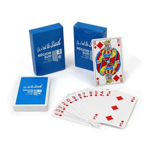 Custom Logo Printing Durable Classical German Black Core Luxury Poker <b>Card</b> Recyclable Eco-Friendly 54 Paper Playing <b>Cards</b> - Product Image 3