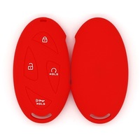 Pour Hyundai Smart 5-7 boutons universel GrandeurGN7 Silicone clé de voiture couverture de protection