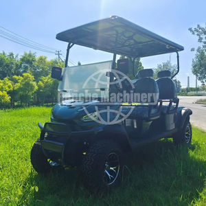 Carrito de Golf Eléctrico de Alto Rendimiento con Batería de Plomo-Ácido, 4 Plazas, para Club de Campo, Turismo de Lujo, Certificado CE, 70-90 km - Product Image 1