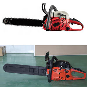 アクシオン SCN58 58cc ガソリンチェーンソー 20インチバー プロ仕様 2ストローク 防振 2.4KW 樹木伐採 林業用 - Product Image 1