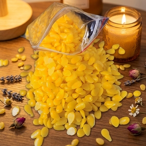 Pastilles de cire d'abeille dorée pour la fabrication de savon et les fournitures de bougies en gros - Product Image 5