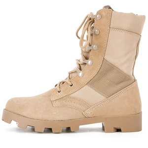 Stivali Unisex in pelle scamosciata color sabbia Anti-scivoloso antiscivolo tattici da <span class=keywords><strong>alpinismo</strong></span> per la primavera e l'autunno - Product Image 1