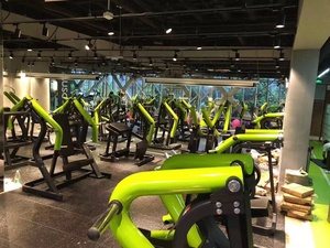 Machine à ramer professionnelle pour salle de sport commerciale <span class=keywords><strong>Yongwang</strong></span> YW-1904 en acier pour exercices des bras - Product Image 6