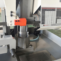 Scie à ruban semi-automatique horizontale de petite taille de qualité industrielle GB4230 Shandong Mingchuang, capacité de coupe 300x300