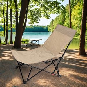 Chaise de plage pliable légère et portable de haute qualité pour adultes, idéale pour les pique-niques en plein air - Product Image 3
