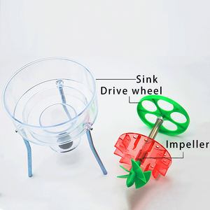 Modèle de turbine hydraulique pédagogique / Instruments de laboratoire de physique scolaire / Jouet éducatif modèle de turbine - Product Image 5