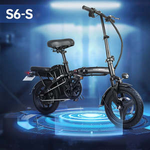 Trottinette motorisée Honey Whale EB-HWS6SBLK S6-S 350W 48V10.4AH Batterie 40KM d'autonomie Freins à disque Noir Vélo électrique Honey Whale S6-S 350W - Product Image 3