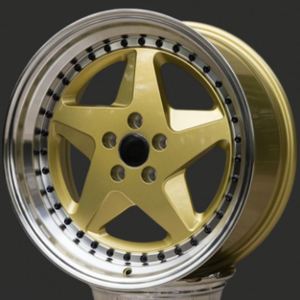 Jantes en alliage pour voiture de tourisme Deep Dish 18X8.5 pouces 4/5X100 compatibles avec ALPINE <span class=keywords><strong>GTA</strong></span> avec rivets - Product Image 1