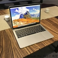 Maqueta de MacBook de 133 Pulgadas, Réplica 1:1 de Computadora Portátil, Accesorio Decorativo