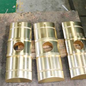 บล็อกเลื่อนทองแดง CuSn5Zn5Pb5ตะกรัน bazhoji แผ่นทองแดงด้วยไฟฟ้าปรับแต่งได้ - Product Image 4